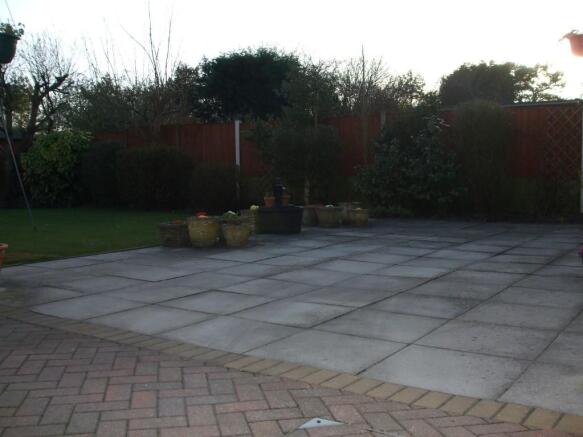 Rear Patio