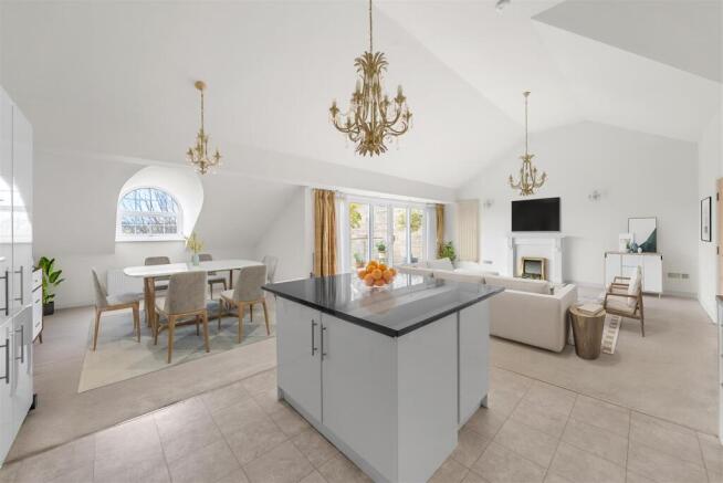 Kitchen To Dining And Living Areas (Staged)