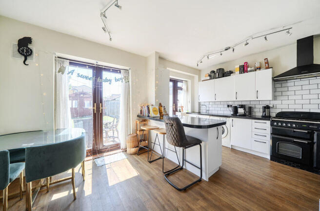 Kitchen diner angle 1
