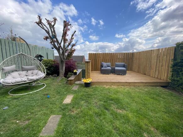Rear garden