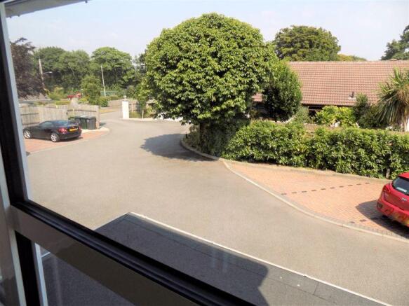 View from Communal landing to Parking...