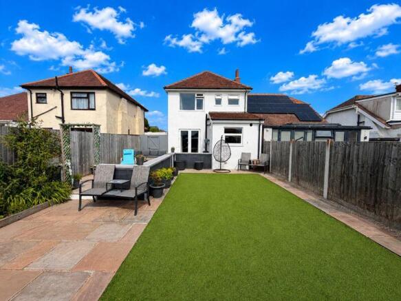 Rear of Property