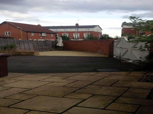 Rear Driveway
