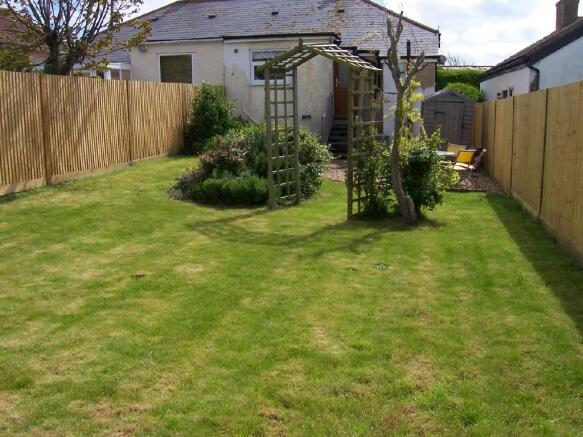 Rear garden x3