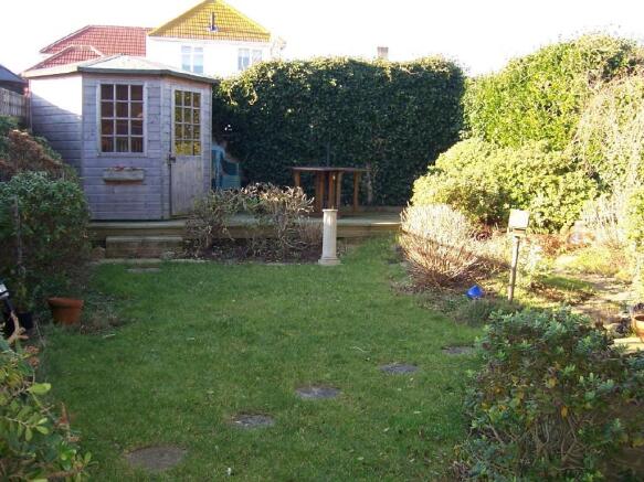Rear garden