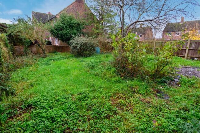 Rear garden