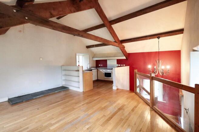 Open plan living kitchen