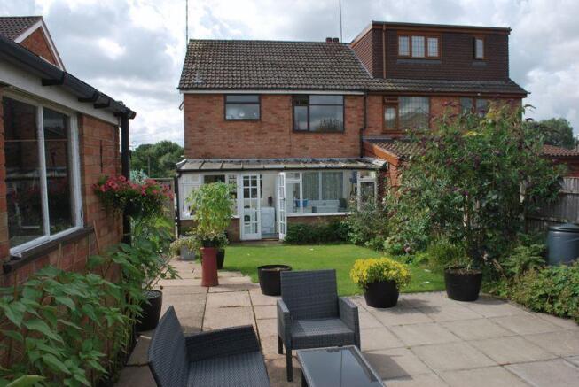Rear of Property