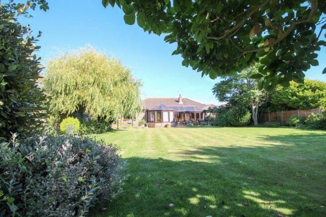 Rear garden