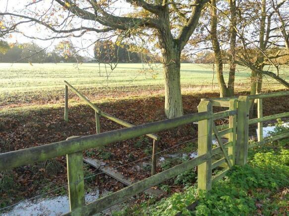 View across boundary