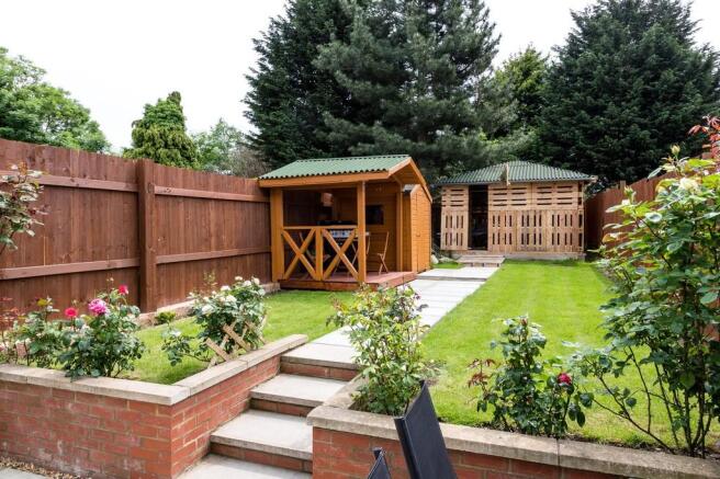 Rear garden