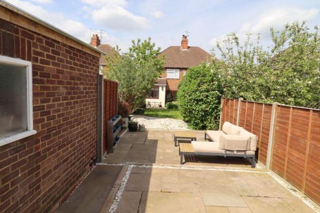 Rear garden