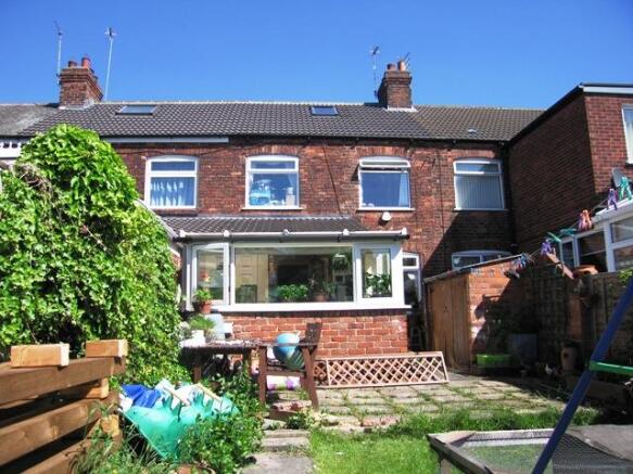 Rear of Property