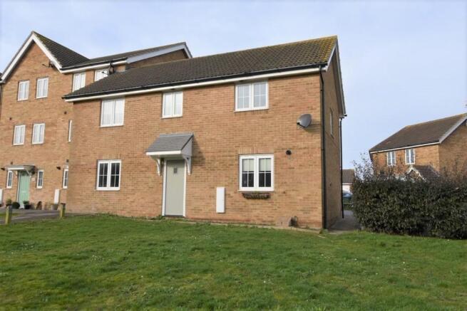 Rear of property