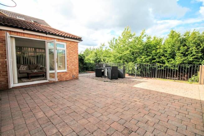 Rear garden