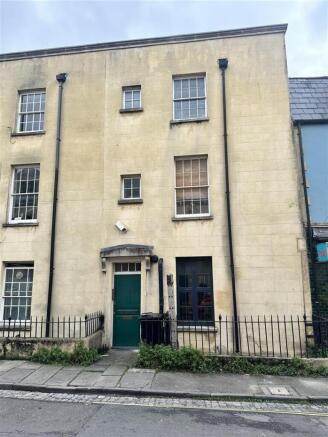 Grand stone exterior with characterful windows...