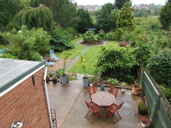 Rear garden