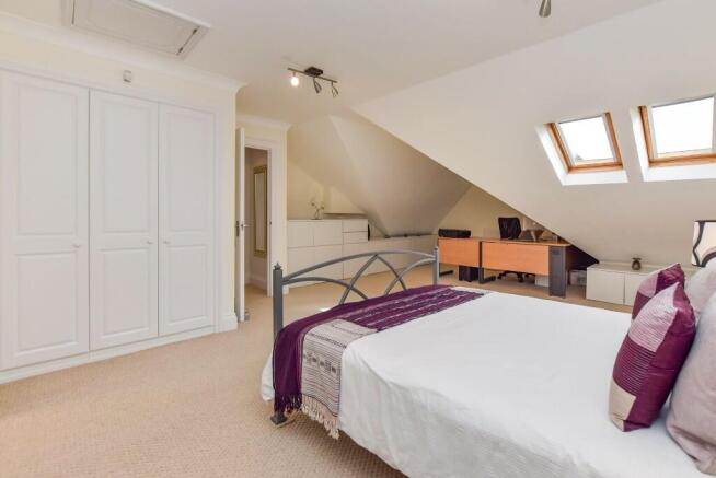 Top floor bedroom