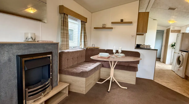Perfect starter caravan at Suffolk Sands Holiday P