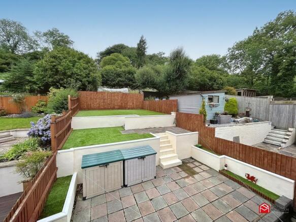 Rear Garden & Driveway