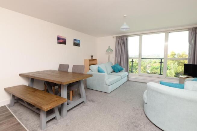 Open plan living are