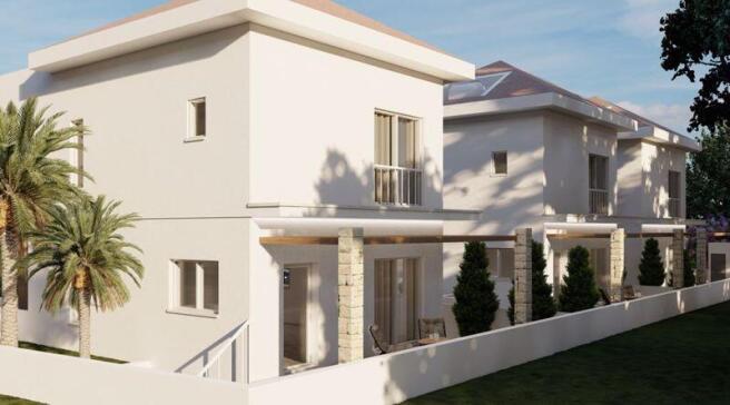 Back of Villa -...