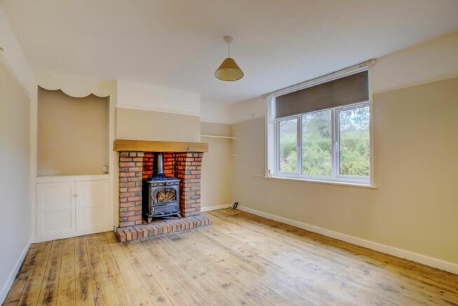 Lounge fireplace