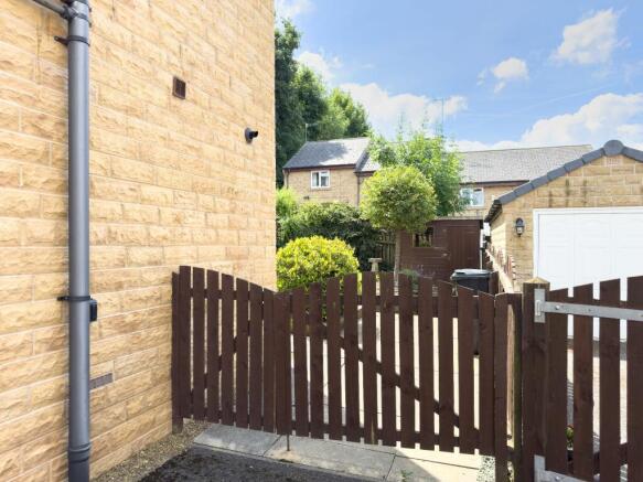 Ideal space for  a garage if required