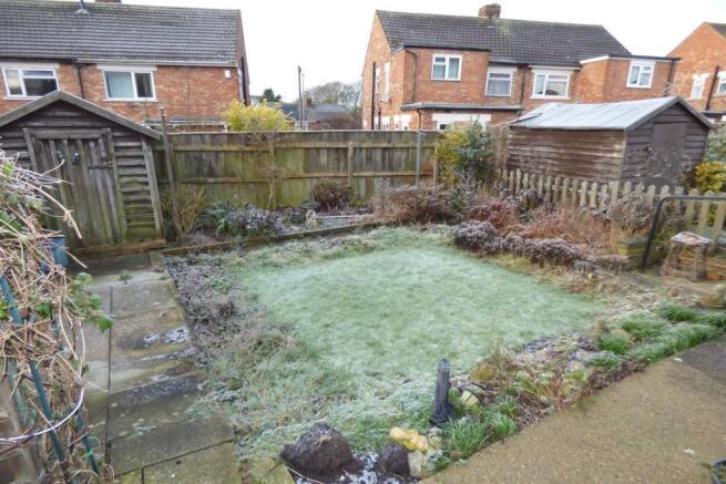 Rear garden
