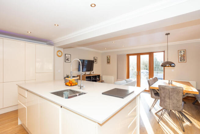 Open Plan Kitchen/Family Living/Dining Space
