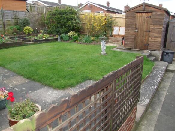 Rear garden