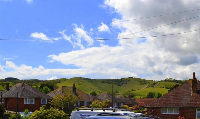 Views from the front of the property