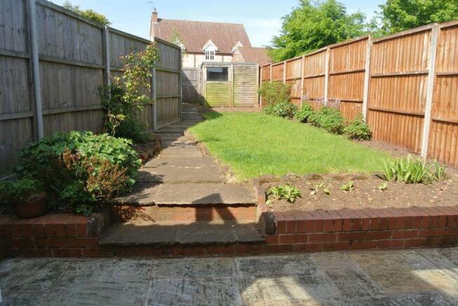 Rear garden