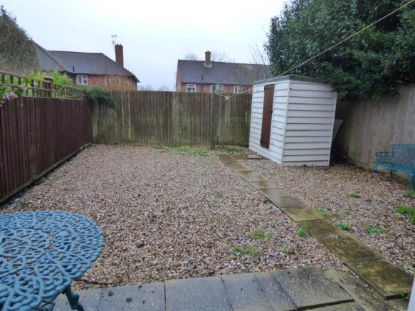 Rear garden