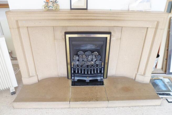 Feature fireplace