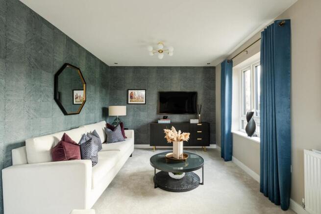 A versatile lounge ready for movie nights, morning coffees or weekend lounging