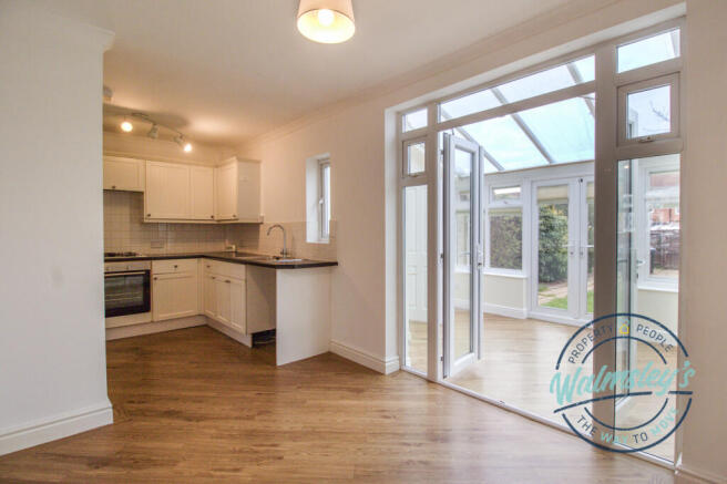 French doors to garden room