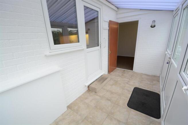 Rear sun room