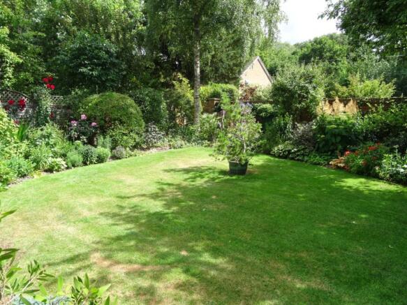 Rear garden