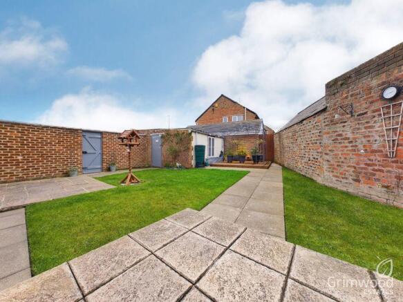 Rear garden
