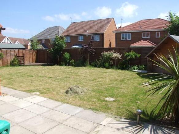 Rear garden
