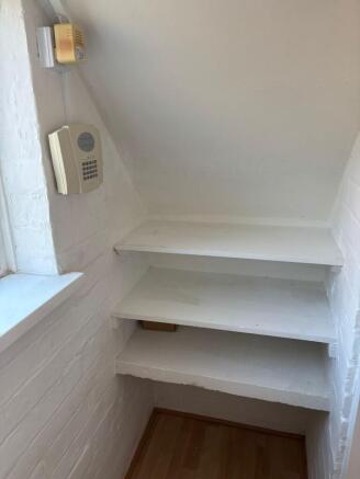 Space under stairs