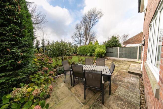 Rear garden