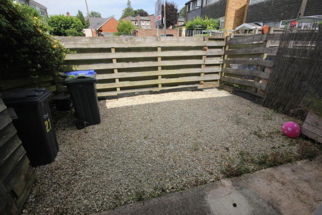 Rear garden