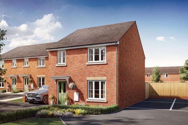 Artist impression of a 4 bedroom Huxford home