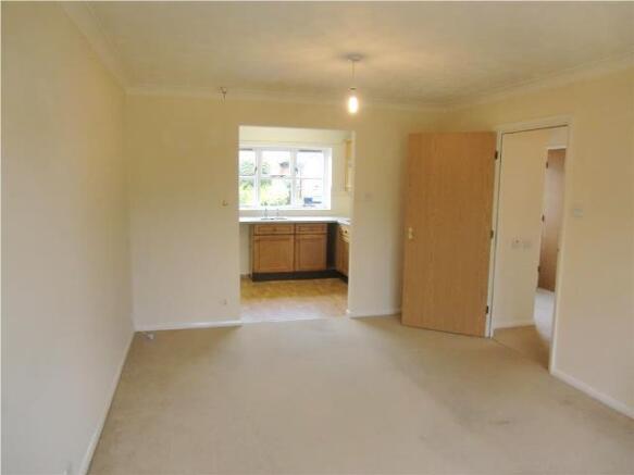 Lounge to kitchen