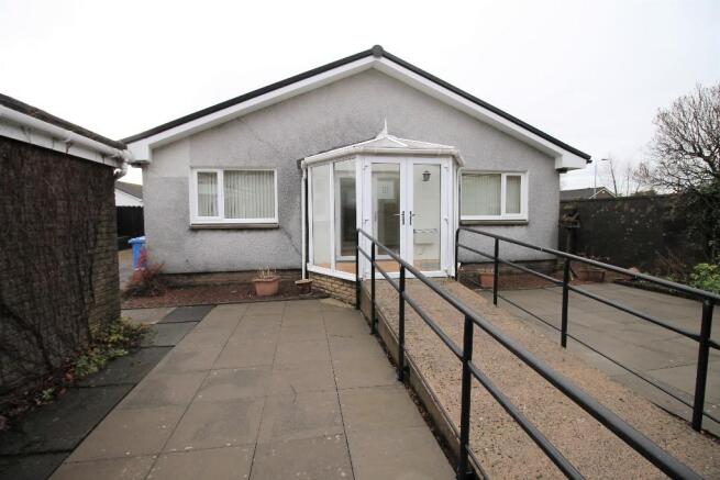 Rear of property