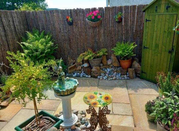 Rear Courtyard Garden