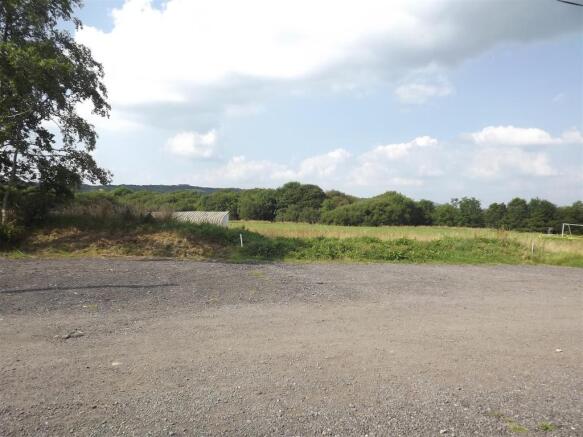 Rear parking area
