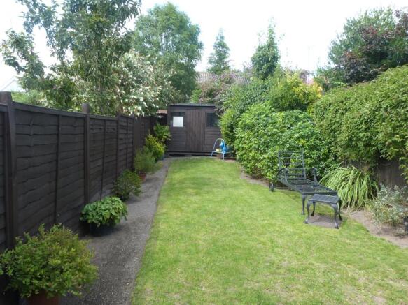 60ft Rear Garden